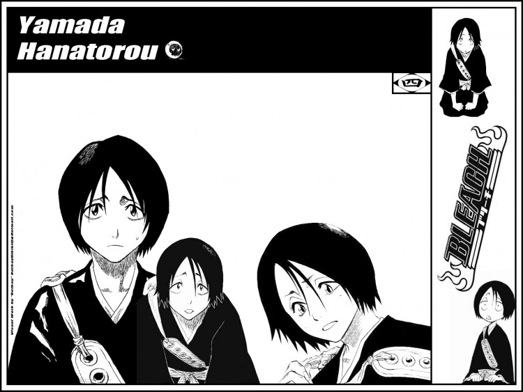 Wallpapers Manga Bleach Ruthay Bleach Yamada Hanatorou 01