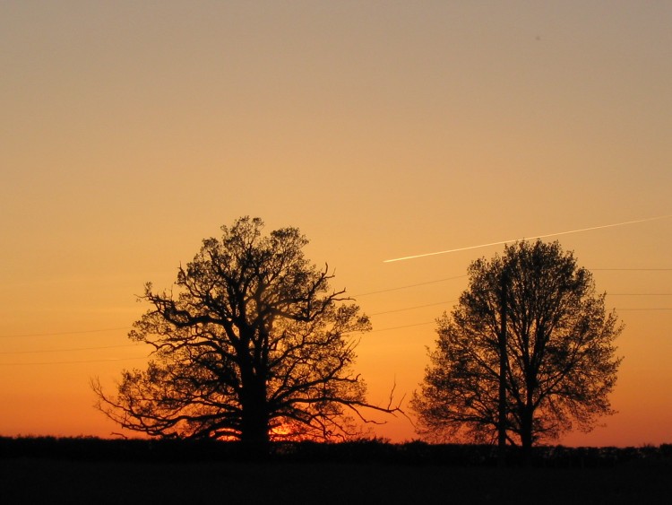 Fonds d'cran Nature Couchers et levers de Soleil Normandie