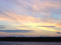 Fonds d'cran Nature Coucher sur mer