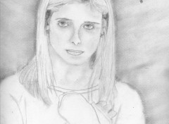 Fonds d'cran Art - Crayon Buffy Summers