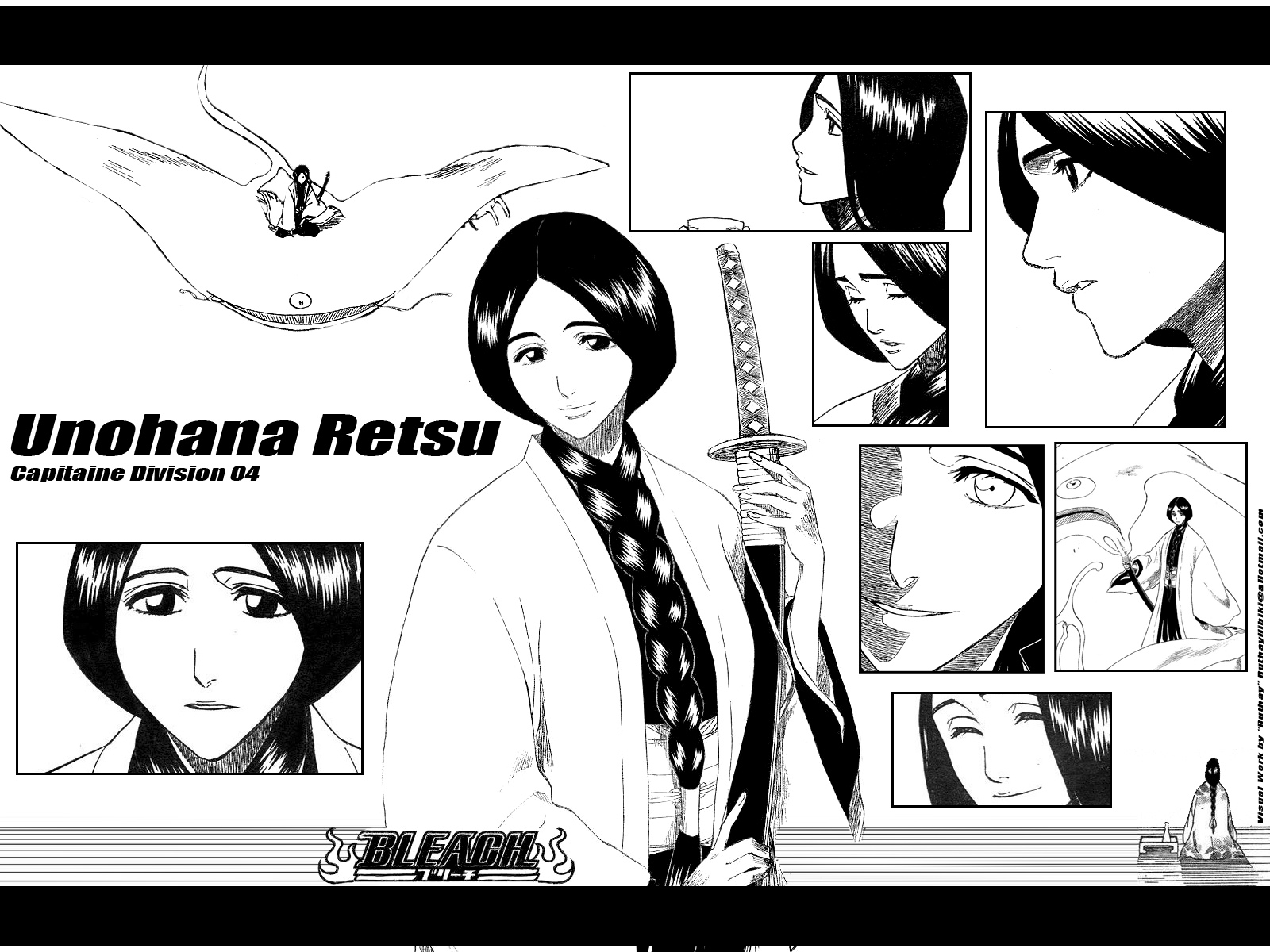 Wallpapers Manga Bleach Ruthay Bleach Unohana Retsu 01