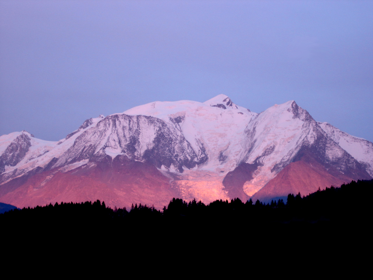 Fonds d'cran Nature Montagnes Mont Blanc