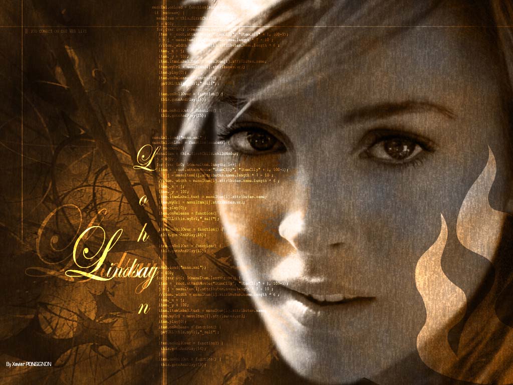 Wallpapers Celebrities Women Lindsay Lohan ->Lindsay LLrocks !!