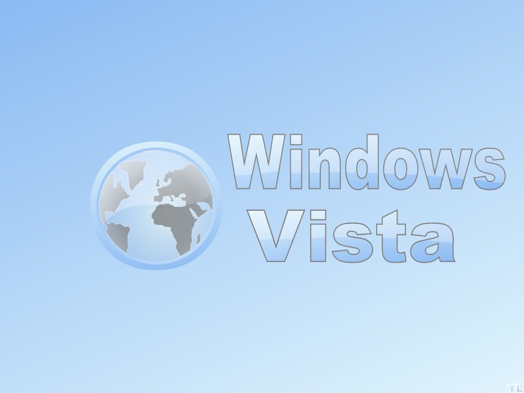 Wallpapers Computers Windows Vista Vista , world blue