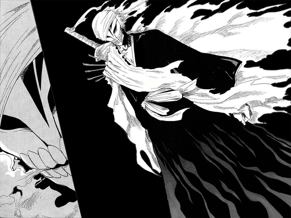 Wallpapers Manga Bleach Ichigo Shinigami-Hollow