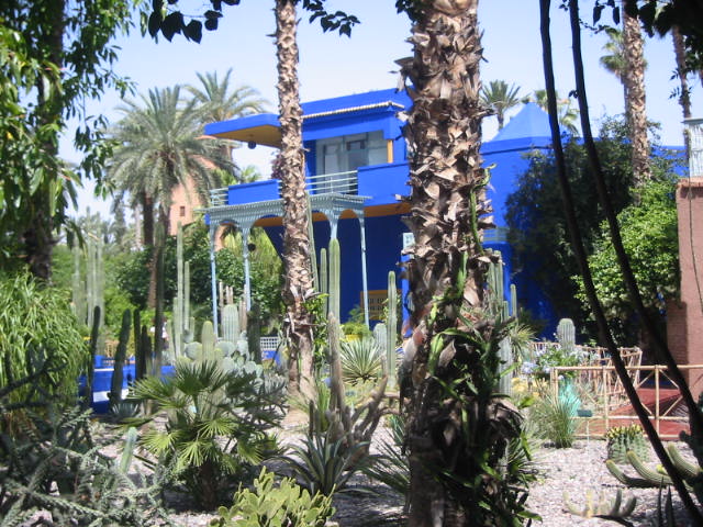 Wallpapers Nature Parks - Gardens Maison bleue  Majorelle (Marrakech)