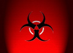 Fonds d'cran Art - Numrique Bio-hazard Warning