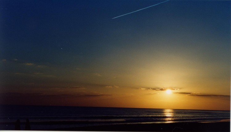 Fonds d'cran Nature Couchers et levers de Soleil Coucher de someil aux Sables d'Olonne