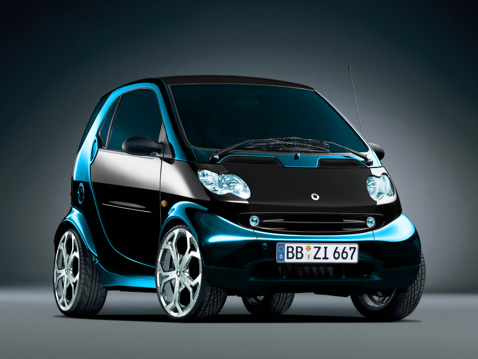 Fonds d'cran Voitures Tuning Smart