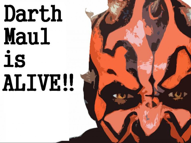 Wallpapers Movies Star Wars : Episode I - The Phantom Menace Darth Maul is Alive