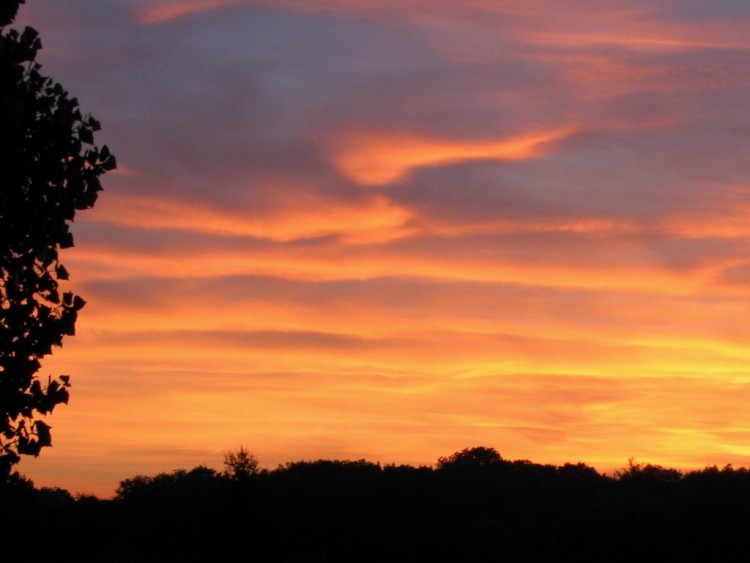 Wallpapers Nature Sunsets and sunrises De mon balcon ...