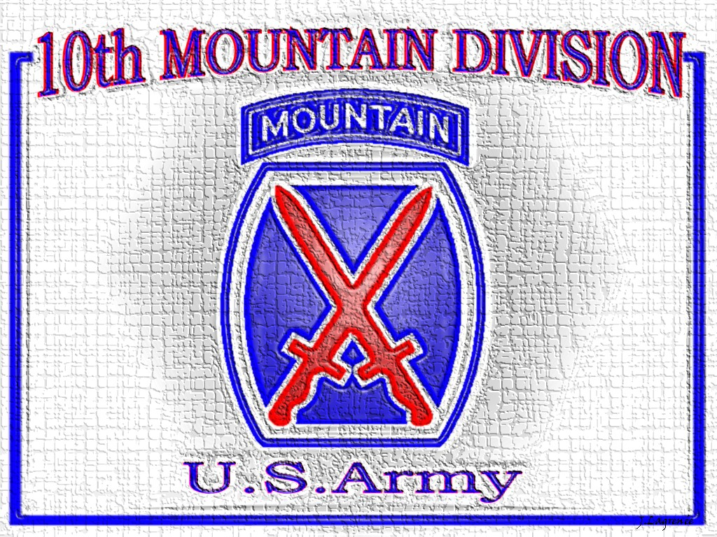 Fonds d'cran Grandes marques et publicit Logos 10th Mountain Division