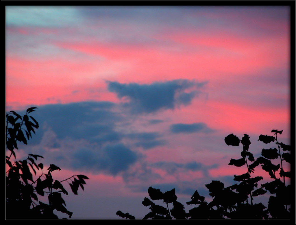 Fonds d'cran Nature Couchers et levers de Soleil ciel de feu 2