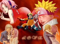 Fonds d'cran Manga Naruto et sakura