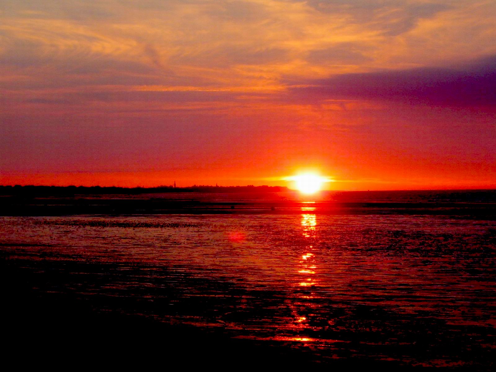 Fonds d'cran Nature Couchers et levers de Soleil Ouistreham