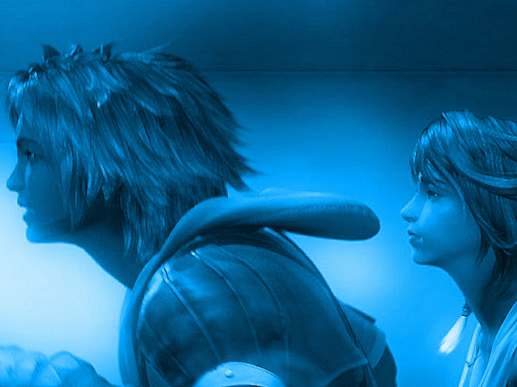 Wallpapers Video Games Final Fantasy X-2 Tidus & Yuna