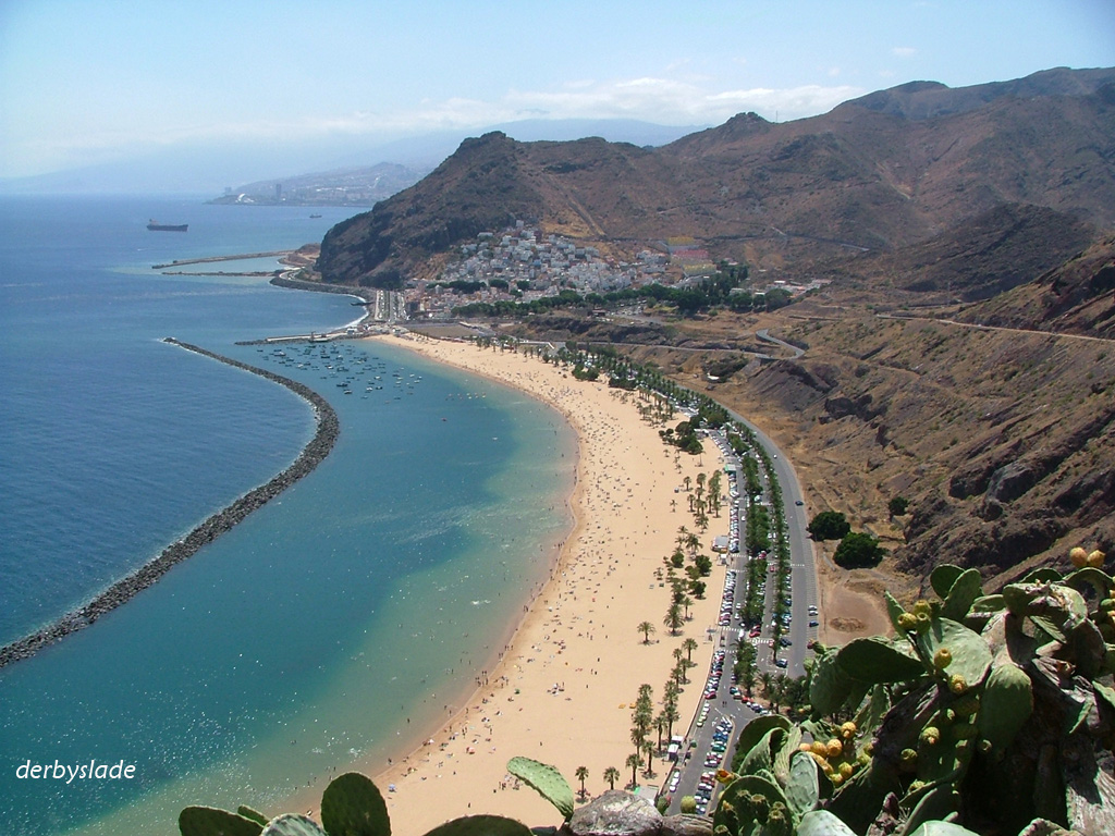 Wallpapers Trips : Africa Canaria la plage teresitas, Tenerife