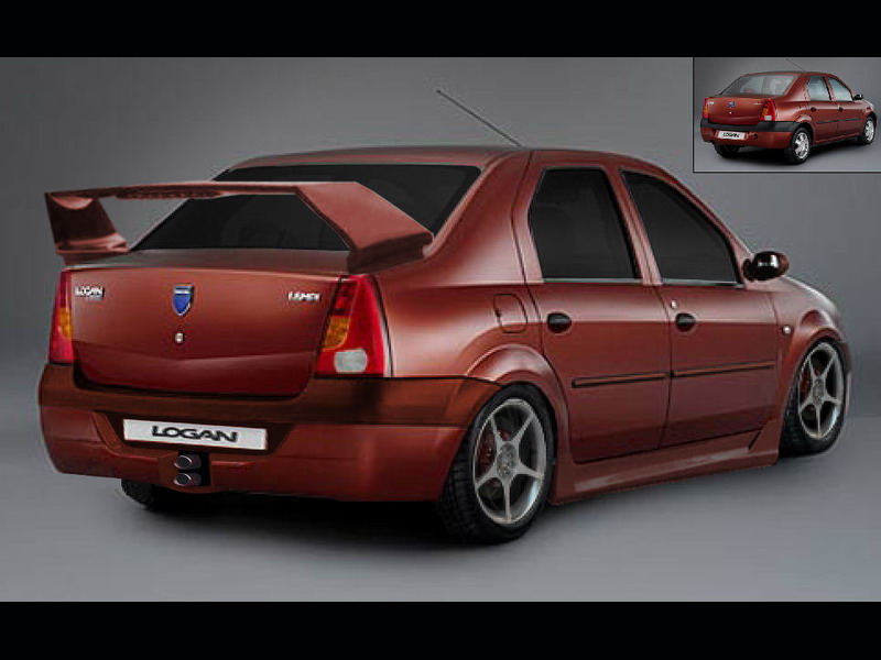 Fonds d'cran Voitures Tuning Dacia Logan