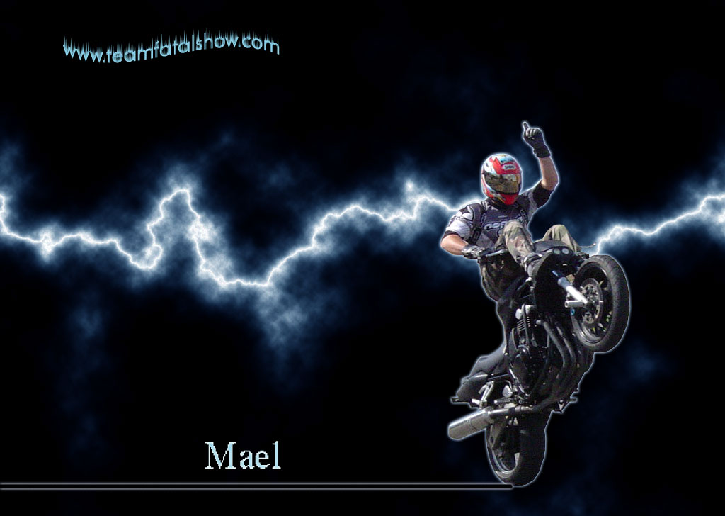 Wallpapers Motorbikes Waterfalls 