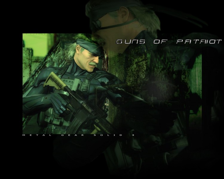 Fonds d'cran Jeux Vido Metal Gear Solid 4 MGS4 - Guns Of Patriot