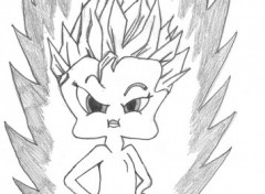 Wallpapers Art - Pencil titi version goten