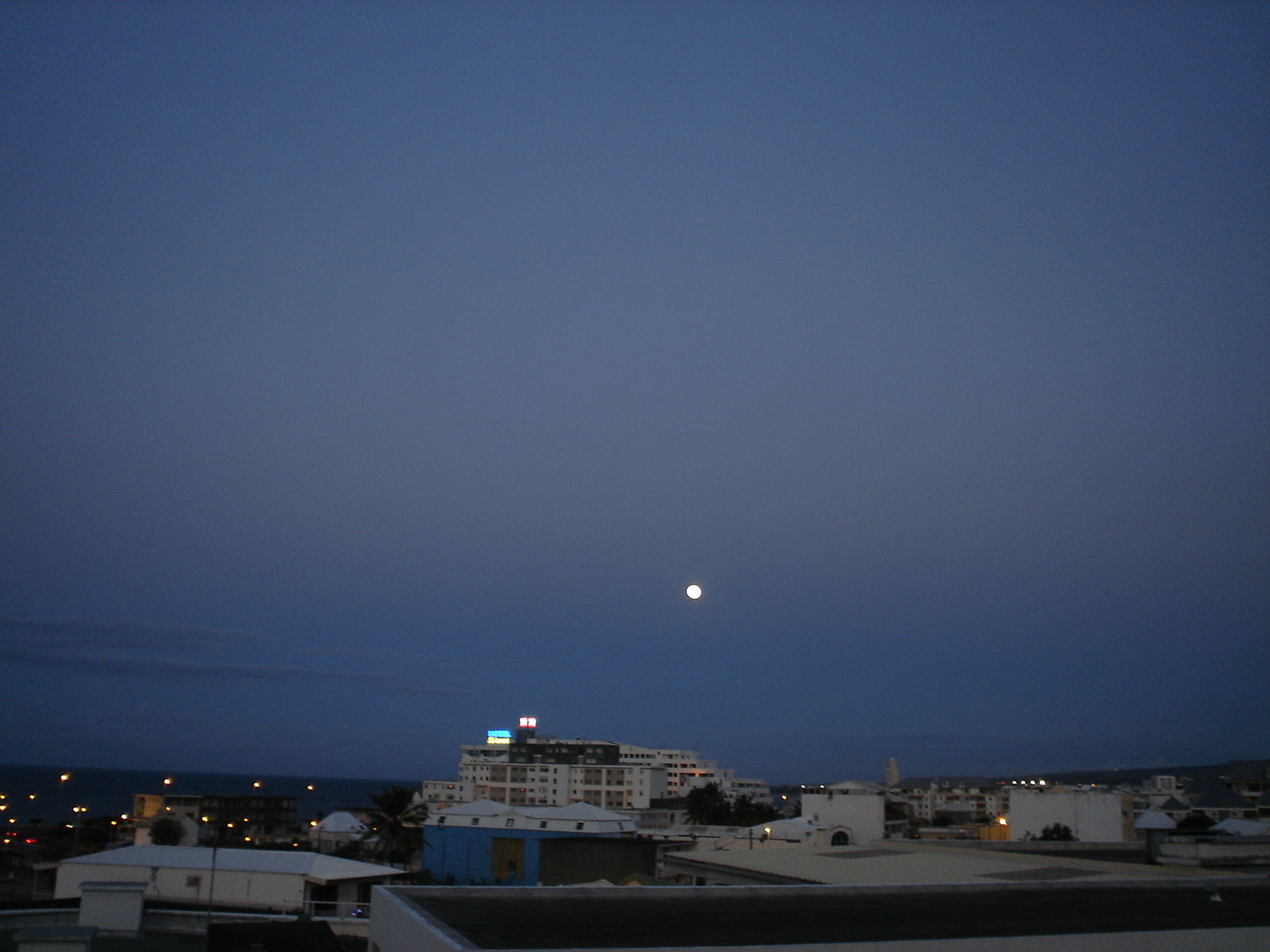 Wallpapers Nature Skies - Clouds pleine lune