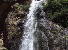 Fonds d'cran Voyages : Afrique Cascade de l'Ourika.