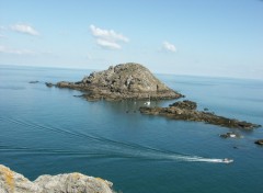 Wallpapers Nature Vue de la plage des Chevrets pres de St Malo