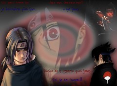 Fonds d'cran Manga Sasuke et itachi