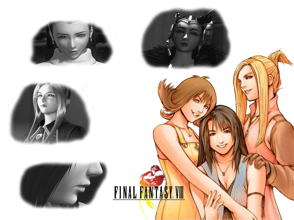 Wallpapers Video Games Final Fantasy VIII FFVIII girls