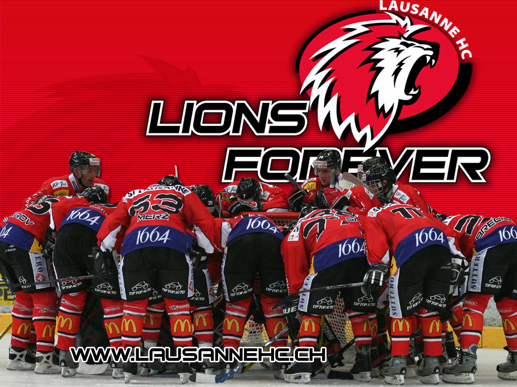 Fonds d'cran Sports - Loisirs Hockey Lausanne Hockey Club 2005-2006 Lions Forever