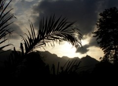 Fonds d'cran Voyages : Asie Coucher de soleil sur la rivire Kwai