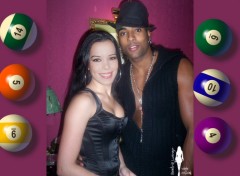 Wallpapers Celebrities Women Beatriz Luengo et Yotuel Romero!!!!