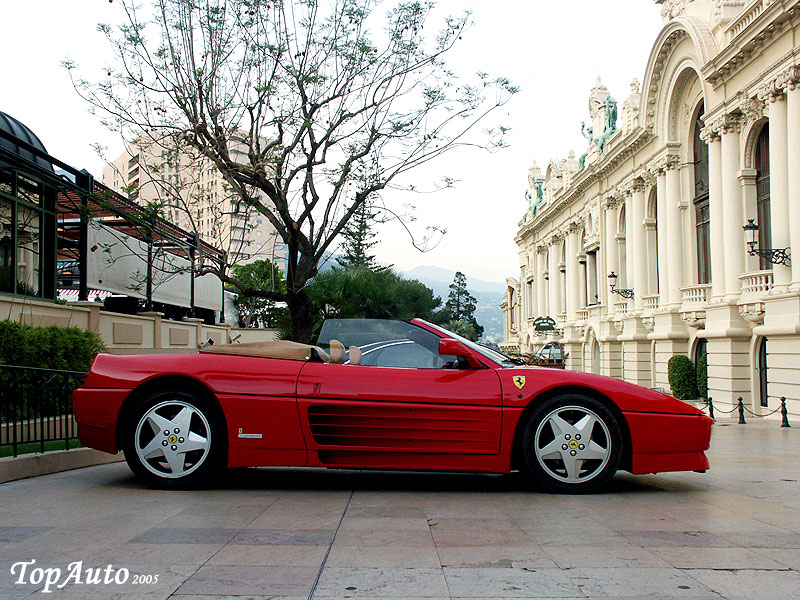 Fonds d'cran Voitures Ferrari Ferrari Spider - TopAuto