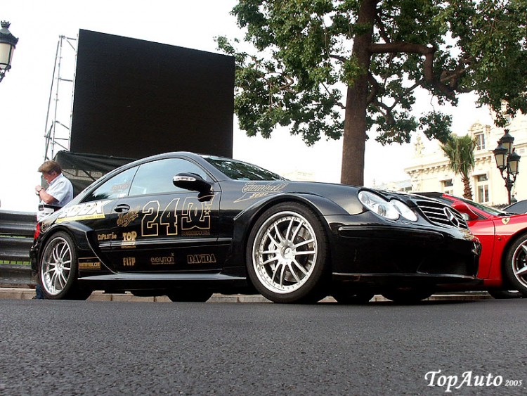 Wallpapers Cars Mercedes Mercedes CLK DTM - TopAuto