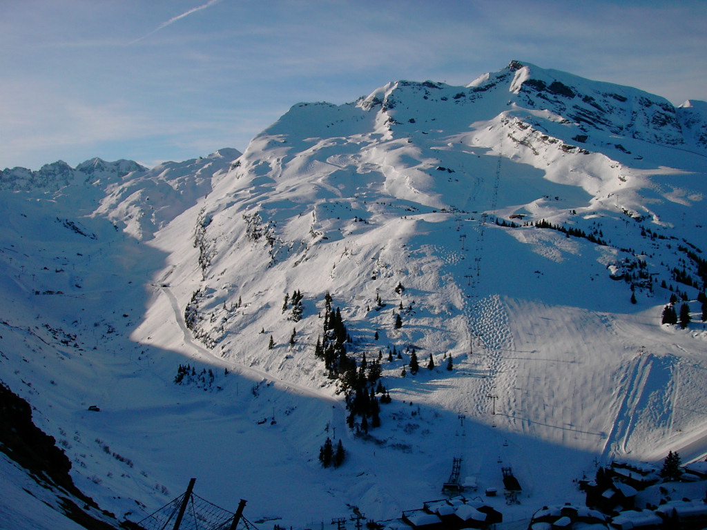 Wallpapers Nature Mountains avoriaz