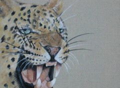 Fonds d'cran Art - Peinture Leopard ( http://carine.ariberti.net )