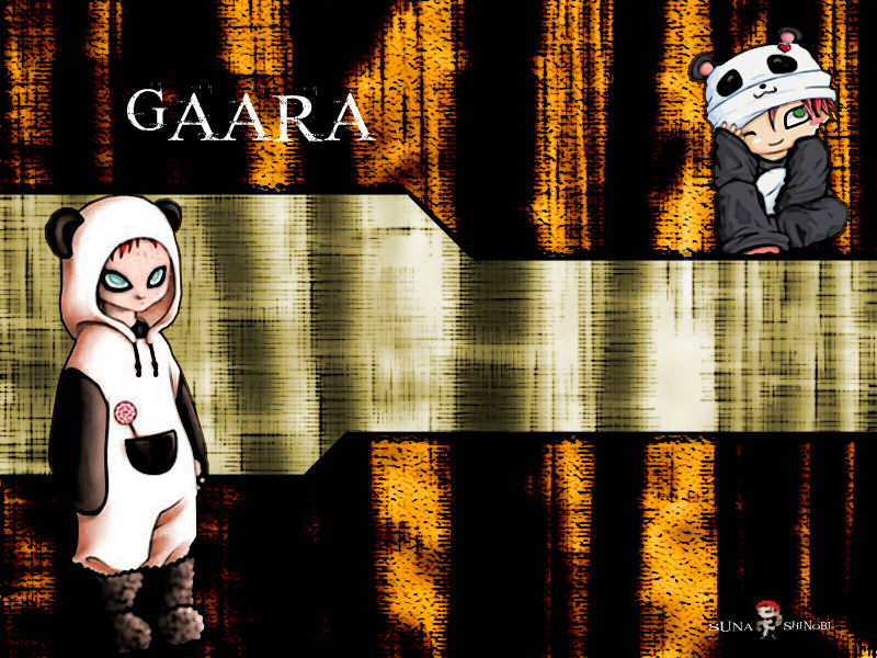 Wallpapers Manga Naruto Gaara panda