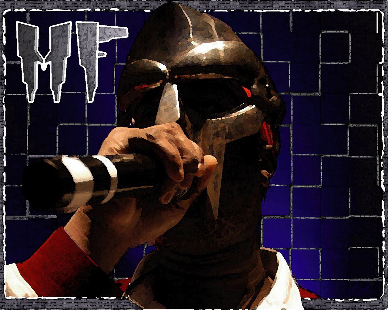 Wallpapers Music Mf Doom Mf au micro