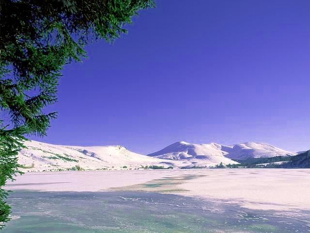 Wallpapers Nature Lakes - Ponds lac de gury Auvergne