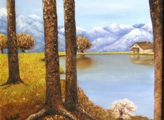 Wallpapers Art - Painting Lac ( http://carine.ariberti.net )