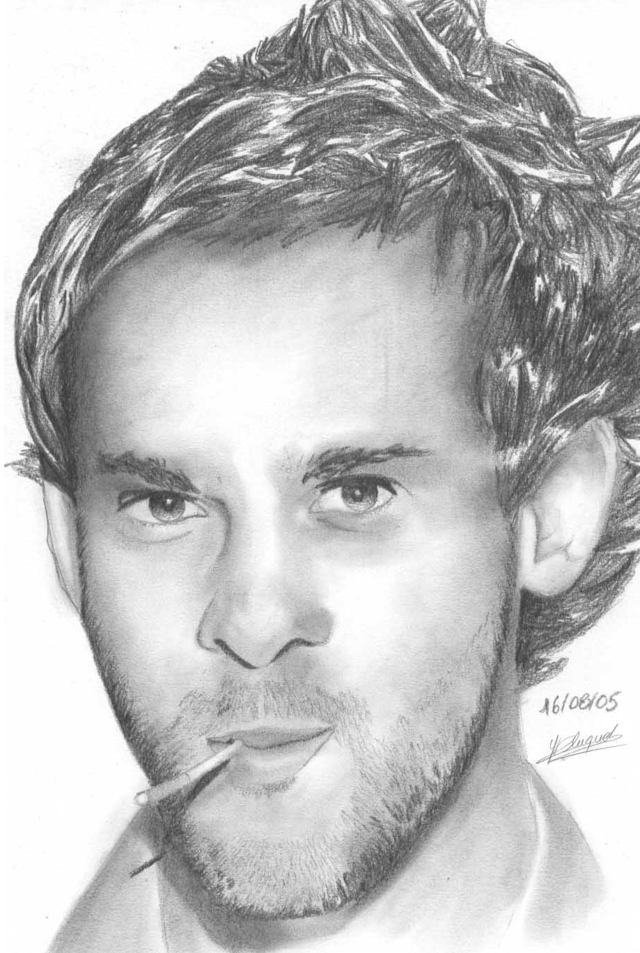 Wallpapers Art - Pencil Movies - TV Soaps Dominic Monaghan