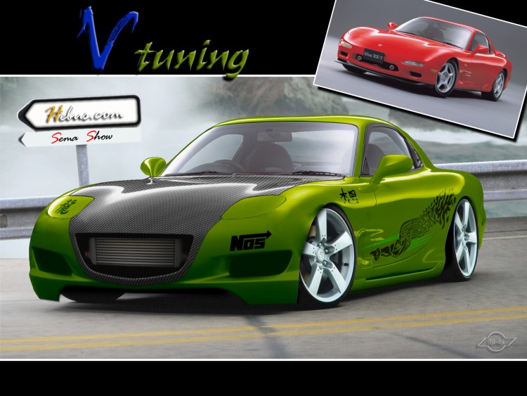 Fonds d'cran Voitures Tuning mazda rx7