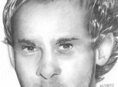 Wallpapers Art - Pencil Dominic Monaghan