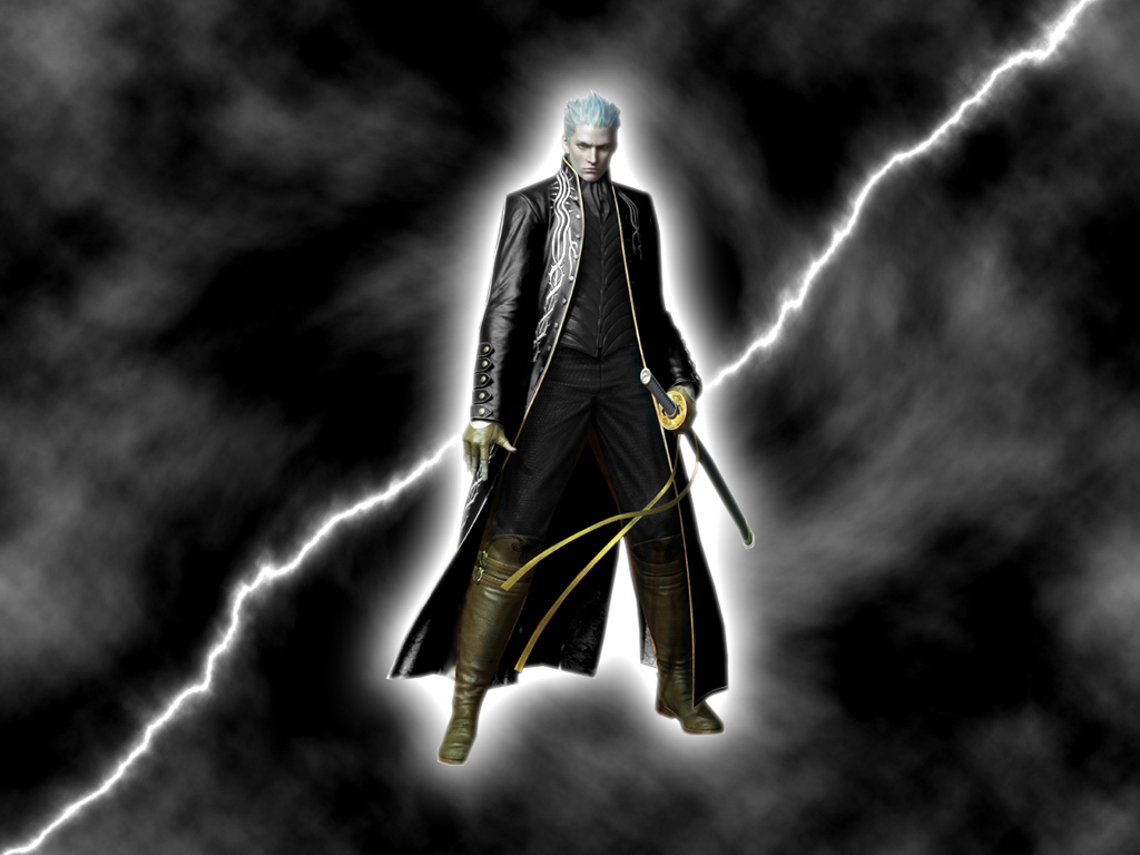 Wallpapers Video Games Devil May Cry 3 Vergil - Noir