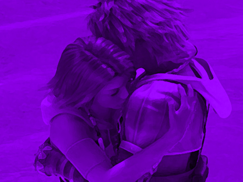 Wallpapers Video Games Final Fantasy X-2 Tidus & Yuna_3