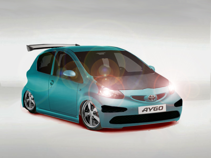 Wallpapers Cars Tuning TOYOTA AYGO