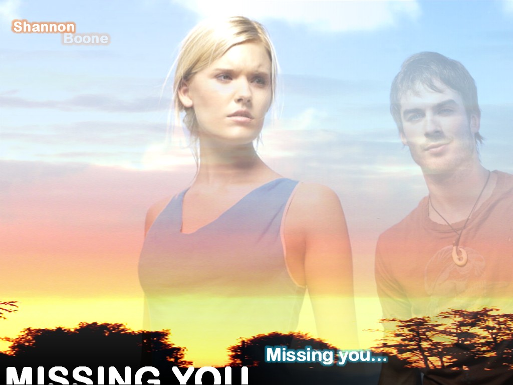 Fonds d'cran Sries TV Lost, les Disparus shannon et boone