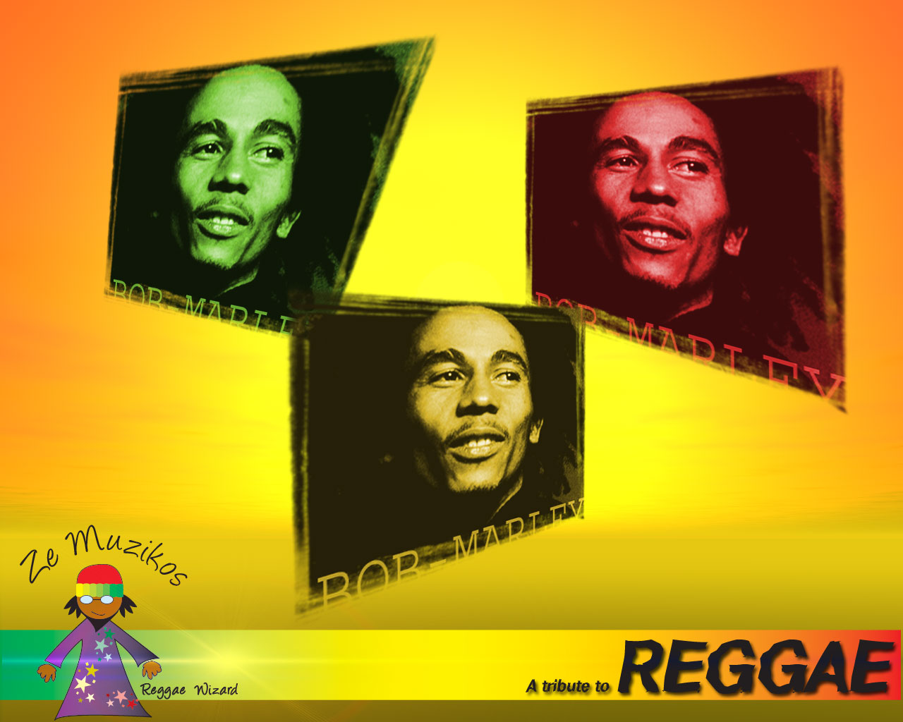 Fonds d'cran Musique Bob Marley tribute to Bob