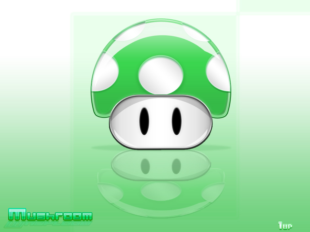 Wallpapers Video Games Super Mario Sunshine Mushroom 1up Bluezoeme